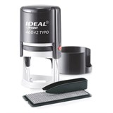 Печать самонаборная 1,5-круга, оттиск D=42 синий,TRODAT IDEAL 46042DB-R1,5, крышка, КАССА В КОМПЛЕКТЕ, 161484 237935