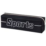 Пенал BRAUBERG, 1 отделение, полиэстер, "Sport", черный, 19х4х6 см, 270267 270267