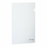 Папка-уголок плотная BRAUBERG SUPER, 0,18 мм, прозрачная, 270478 270478