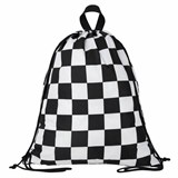 Мешок для обуви BRAUBERG большой удобный с ручкой, 51х41 см, "Black and white", 271595 271595