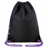 Мешок для обуви BRAUBERG плотный, карман на молнии, подкладка, 43х33 см, "Neon Purple", 271626 271626