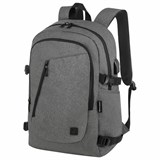 Рюкзак BRAUBERG URBAN универсальный, с отделением для ноутбука, USB-порт, "Charge", серый, 46х31х15 см, 271655 271655