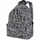 Рюкзак BRAUBERG СИТИ-ФОРМАТ универсальный, "Zebra", белый/черный, 41х32х14 см, 271680 271680