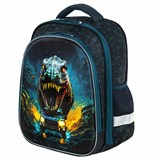 Ранец BRAUBERG KIDS STANDARD, 2 отделения, "Dino chase", 3D панель, 36х28х14 см, 272036 272036