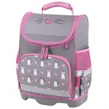 Ранец ЮНЛАНДИЯ WISE, 1 отделение, 3 кармана, устойчивое дно, "Sweet whiskers", 37x29х15 см, 272075 272075