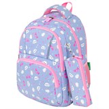 Рюкзак BRAUBERG KIDS SET, с пеналом в комплекте, 2 отделения, "Rainbow clouds", 37x28x16 см, 272100 272100