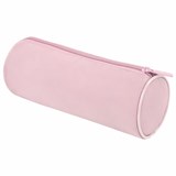 Пенал-тубус BRAUBERG, с эффектом Soft Touch, мягкий, пастельно-розовый, 22х8 см, 272299 272299
