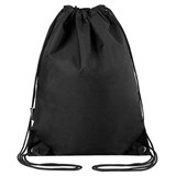 Мешок для обуви BRAUBERG плотный, карман на молнии, подкладка, 43х33 см, Total Black, 272427 272427