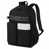 Рюкзак HEIKKI UNIQUE (ХЕЙКИ) универсальный, 6 карманов, черный с белыми вставками, 42х29х16 см, 272585 272585