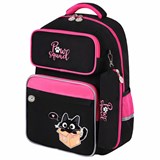 Рюкзак ЮНЛАНДИЯ COMPLETE с пеналом в комплекте, эрго-спинка, "Box cat", 42х29х14 см, 273120 273120