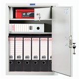 Шкаф металлический для документов AIKO SL-65Т светло-серый, 630х460х340 мм, 17 кг 290333