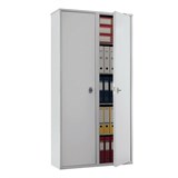 Шкаф металлический для документов AIKO SL-185/2, 1800х920х340 мм, 2 отделения, 85 кг 290353