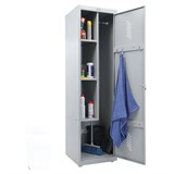 Шкаф металлический хозяйственный ПРАКТИК ML-11-50U (LS-11-50), 2 отделения, 1830х500х500 мм, 26 кг, разборный 290535