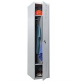 Шкаф металлический для одежды ПРАКТИК "ML/LS-11-40D", 2 отделения, 1830х400х500 мм, 23 кг, разборный, S23099403902 290548