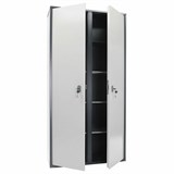 Шкаф металлический для документов AIKO SL-185/2 ГРАФИТ, 1800х920х340 мм, 85 кг 291206