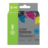 Картридж струйный CACTUS (CS-C4838) для HP DesignJet 70/100/110/120, желтый 361898