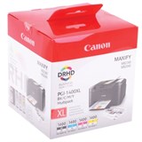 Картридж струйный CANON (PGI-1400XL BK/C/M/Y) МВ2040/МВ2340, КОМПЛЕКТ, оригинальный, 4 цвета, ресурс 1200 страниц, 9185B004 362109