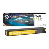 Картридж струйный HP (F6T83AE) PW Pro 477dw/452dw, №973X, желтый, увеличенный ресурс 7000 страниц, оригинальный 362296