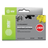 Картридж струйный CACTUS (CS-PGI2400XLY) для CANON iB4040/MB5040/MB5340, желтый 362773