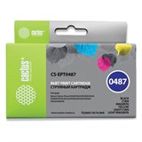 Картридж струйный CACTUS (CS-EPT0487) для EPSON Stylus Photo R200/210/220/230, комплект 6 цветов 362796