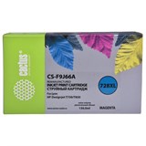Картридж струйный CACTUS (CS-F9J66A) для HP DesignJet T730/T830, пурпурный 363339