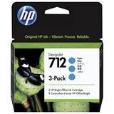 Картридж струйный для плоттера HP (3ED77A) DesignJet T230/T250/T630/T650, №712, голубой, 3 шт., оригинальный 363912