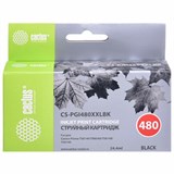 Картридж струйный CACTUS (CS-PGI480XXLBK) для Canon Pixma TR7540/TR8540/TS6140/TS8140, черный 364184