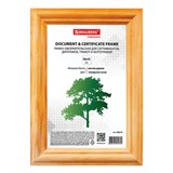 Фоторамка BRAUBERG 10*15см дерево "канадская сосна", багет ассорти 390019
