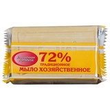 Мыло хозяйственное 72%, 200 г (Меридиан) Традиционное, в упаковке 602372