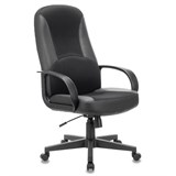 Кресло офисное BRABIX "City EX-512", кожзаменитель черный, ткань черная, TW, 531407 531407