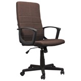 Кресло офисное BRABIX Focus EX-518, ткань, коричневое, 531577 531577