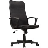 Кресло офисное BRABIX Delta EX-520, ткань, черное 531578