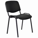 Стул STAFF Iso Lite CF-008, кожзам черный (Z-11), 532564 532564