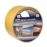 Клейкая двухсторонняя лента 50 мм х 10 м, ПОЛИПРОПИЛЕНОВАЯ ОСНОВА, UNIBOB 600180