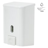 Дозатор для жидкого мыла и антисептика PRIMA NOVA, НАЛИВНОЙ, белый, 1,0 л, SD03 601178