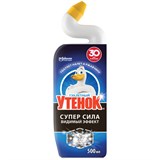 Средство для уборки туалета 500 мл ТУАЛЕТНЫЙ УТЕНОК Супер Сила Видимый Эффект 605505