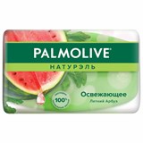 Мыло туалетное 90 г, PALMOLIVE НАТУРЭЛЬ "Летний арбуз", освежающее, 32940, 8693495032940 609049