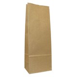 Крафт-пакет бумажный под бутылку, 12х8х33 см, плотность 90 г/м2 609759