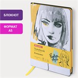 Блокнот А5 (143x210 мм), BRAUBERG VISTA "Fashion Style", под кожу, гибкий, 80 л., 112067 112067