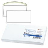 Конверты Е65 (110х220 мм), клей, 80 г/м2, КОМПЛЕКТ 50 шт., клапан автомат, 206.50 124168