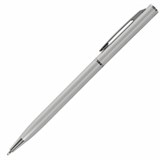 Ручка подарочная шариковая BRAUBERG "Delicate Silver", корпус серебристый, узел 1 мм, линия письма 0,7 мм, синяя, 141401 141401