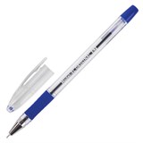 Ручка шариковая масляная с грипом BRAUBERG "Model-XL" ORIGINAL, СИНЯЯ, узел 0,7 мм, линия письма 0,35 мм, 143242 143242
