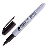 Маркер перманентный CROWN Multi Marker Slim, ЧЕРНЫЙ, круглый наконечник, 2 мм, P-505 151547