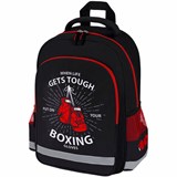 Рюкзак ПИФАГОР SCHOOL, 1 отделение, 3 кармана, "Boxing", 38x28х14 см, 272077 272077
