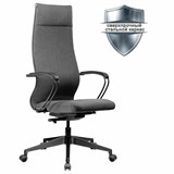 Кресло МЕТТА "ErgoLife" 10 B1-162K, пластик, синхромеханизм, ткань, темно-серое 532990
