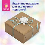 Набор для декора и подарков 4 банта, 2 ленты, горошек, цвета: белый, голубой, ЗОЛОТАЯ СКАЗКА, 591845 591845 Набор для декора и подарков 4 банта, 2 ленты, горошек, цвета: белый, голубой, ЗОЛОТАЯ СКАЗКА, 591845 591845
