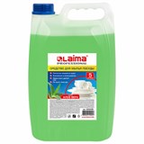 Средство для мытья посуды 5 л, LAIMA PROFESSIONAL концентрат, Алоэ Вера, 602298 602298