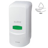 Дозатор для мыла-пены LAIMA PROFESSIONAL CLASSIC, НАЛИВНОЙ, 1 л, белый, ABS-пластик, 606681 606681