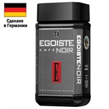 Кофе растворимый EGOISTE "Noir" 100 г, стеклянная банка, сублимированный, ГЕРМАНИЯ, 4492 621177