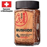 Кофе молотый в растворимом BUSHIDO "Kodo" 95 г, стеклянная банка, сублимированный, ШВЕЙЦАРИЯ, BU09509001 621829